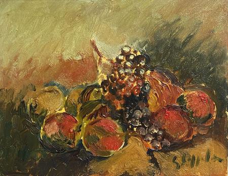 Art work by Emanuele Cappello Natura Morta  - oil canvas 
